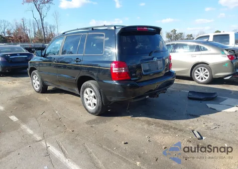 2002 Toyota Highlander Limited V6 from USA, damaged, VIN JTEHF21A520053974